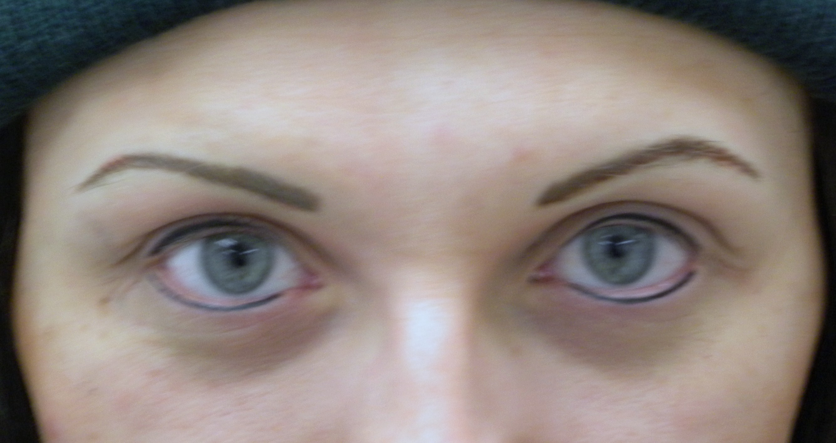 alopecia brows and eyeliner (no natural hair or lashes) Esthetics NW